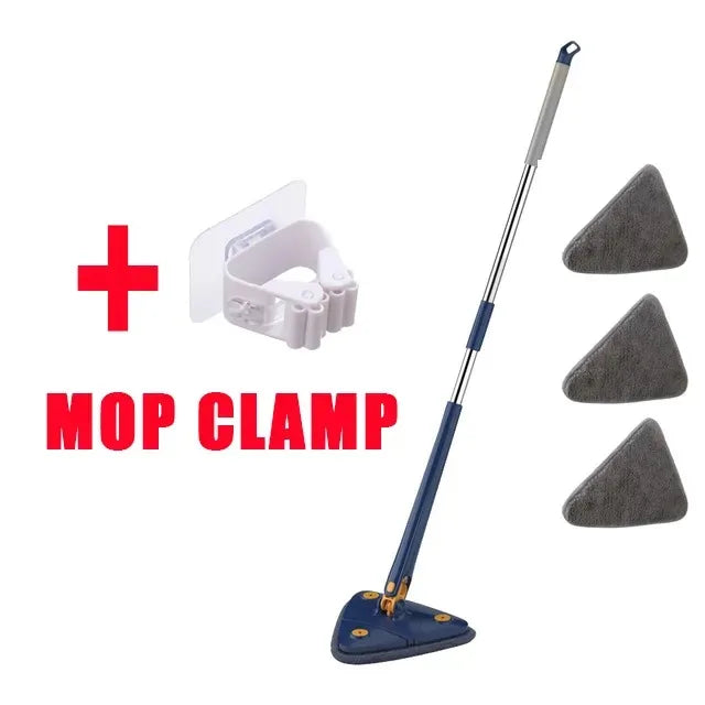 Mop Ajustável 360º Triangular - Alcance todos os cantos