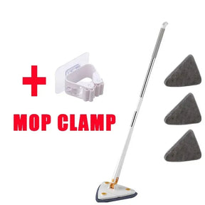 Mop Ajustável 360º Triangular - Alcance todos os cantos