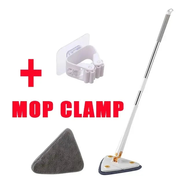 Mop Ajustável 360º Triangular - Alcance todos os cantos