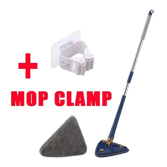 Mop Ajustável 360º Triangular - Alcance todos os cantos